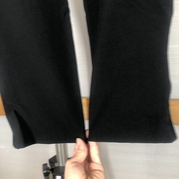BRAX Hella MT Black Quilted Knee Ankle Zip Pants Sz 6R - Picture 10 of 14